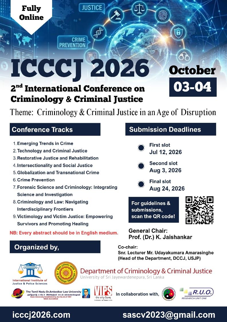 ICCCJ 2026 conference poster